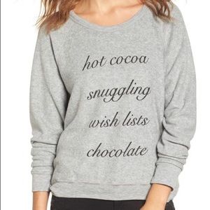 Project Social T Hot Cocoa Fleece Pullover NWT